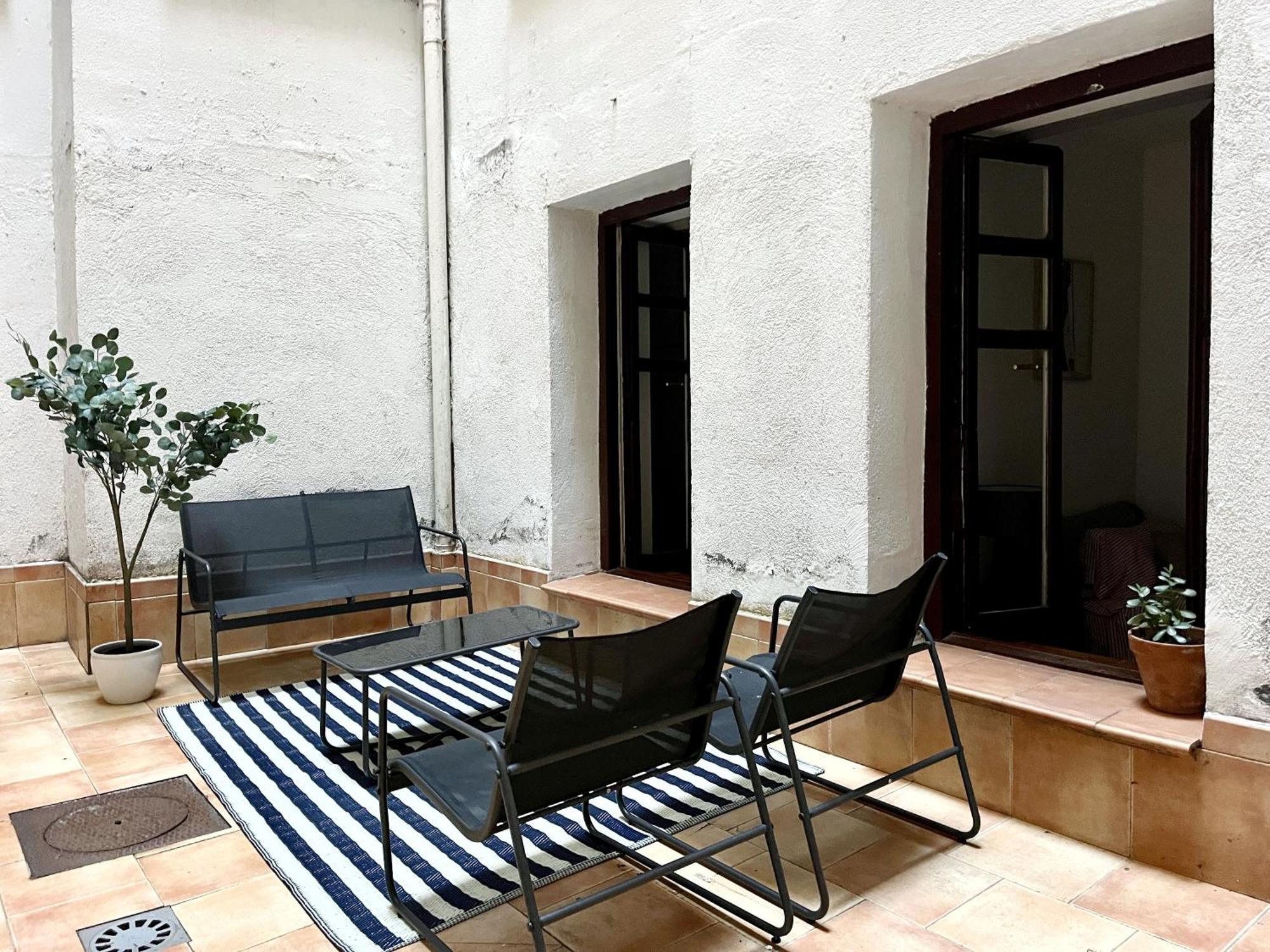 Apartamento Puerta Del Camino 5 - Patio Y Wifi Bilbao Bagian luar foto